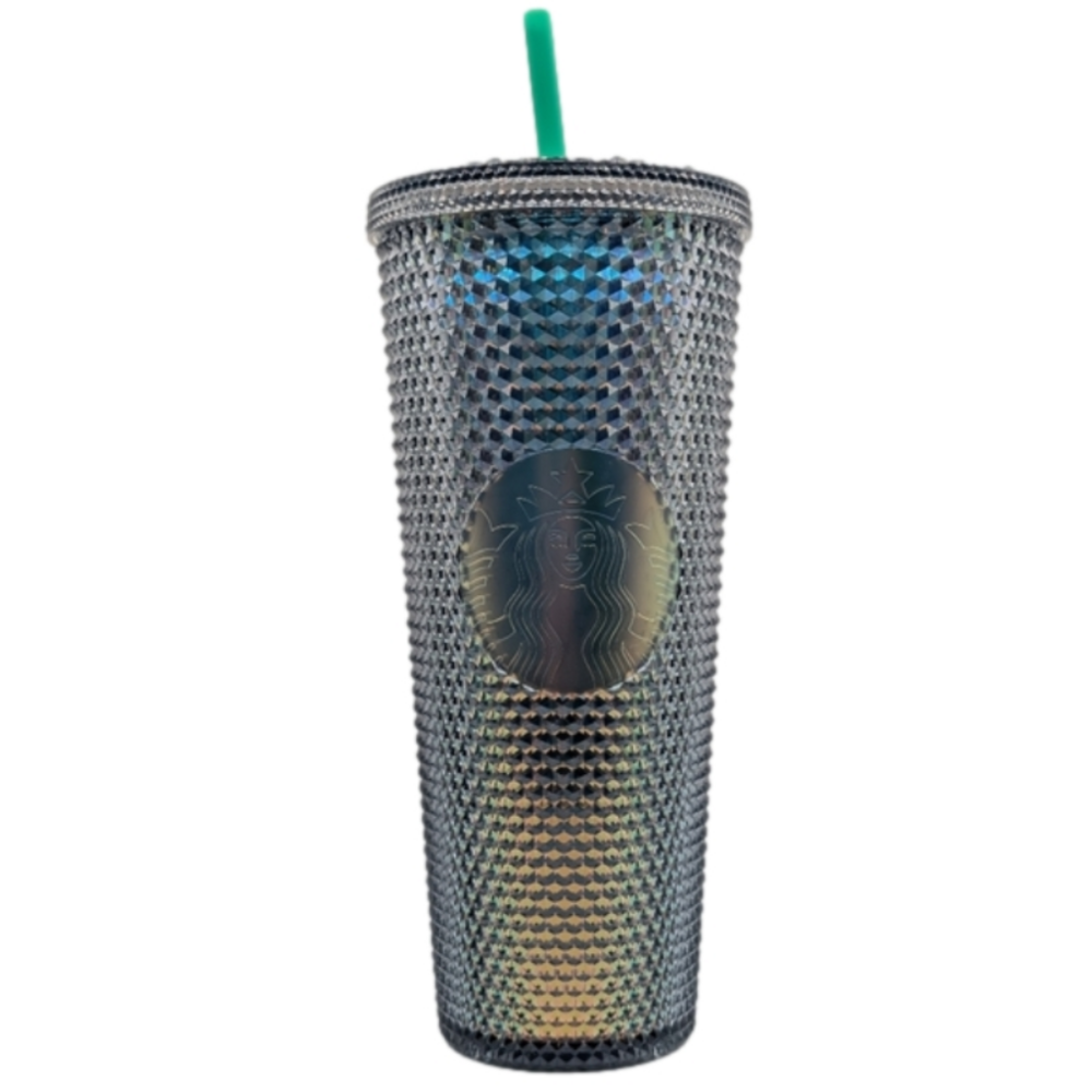 Starbucks Fall 2020 Dark Bling Iridescent Studded Tumbler, 24oz - SKU 011117241